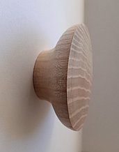 Ручка для мебели деревянные (РМ 24 ) из дуба или ясеня 45*24*20.Шлифованные под покрытие.