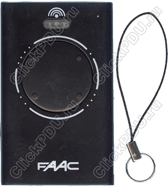 FAAC XT4868SLH LR черный 4-х канальный 868 МHz