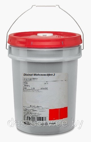Смазка Divinol Mehrzweckfett 2 (многоцелевая пластичная смазка) 15 кг.