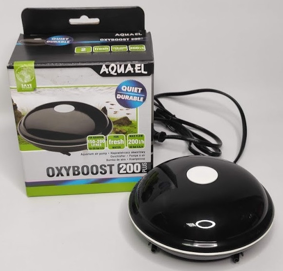 Компрессор Aquael OXYBOOST 200 Plus от 150 - 200л. - фото 2 - id-p22412036