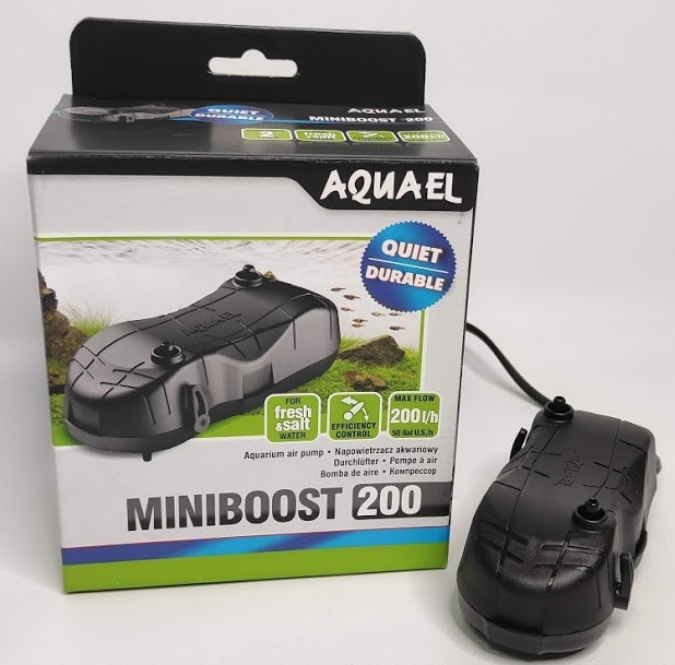 Компрессор Aquael MINIBOOST 200 до 200л. - фото 2 - id-p105974992