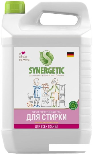 Гель для стирки Synergetic биоразлагаемый 5 л