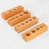 Больше-меньше - набор цилиндров Эврики. Сортер., фото 3