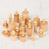 Больше-меньше - набор цилиндров Эврики. Сортер., фото 4