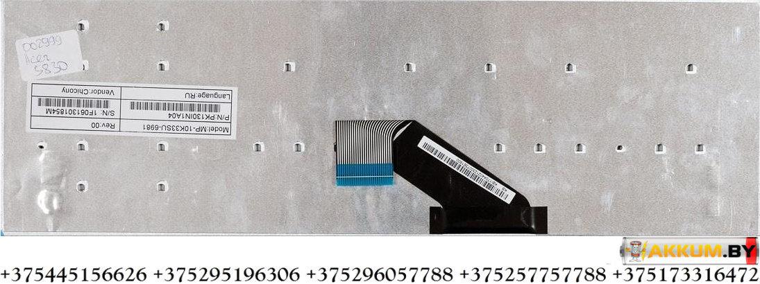 Клавиатура MP-10K33U4-6983 для ноутбука Acer Aspire Aspire 5755 5830 V3 V3-551 V3-571 черная - фото 2 - id-p66417031