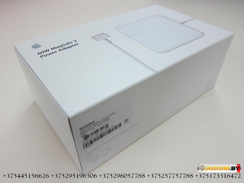 Оригинальное зарядное устройство Apple 16.5 3.65A 60w MagSafe 2 Европейская версия - фото 1 - id-p147750382