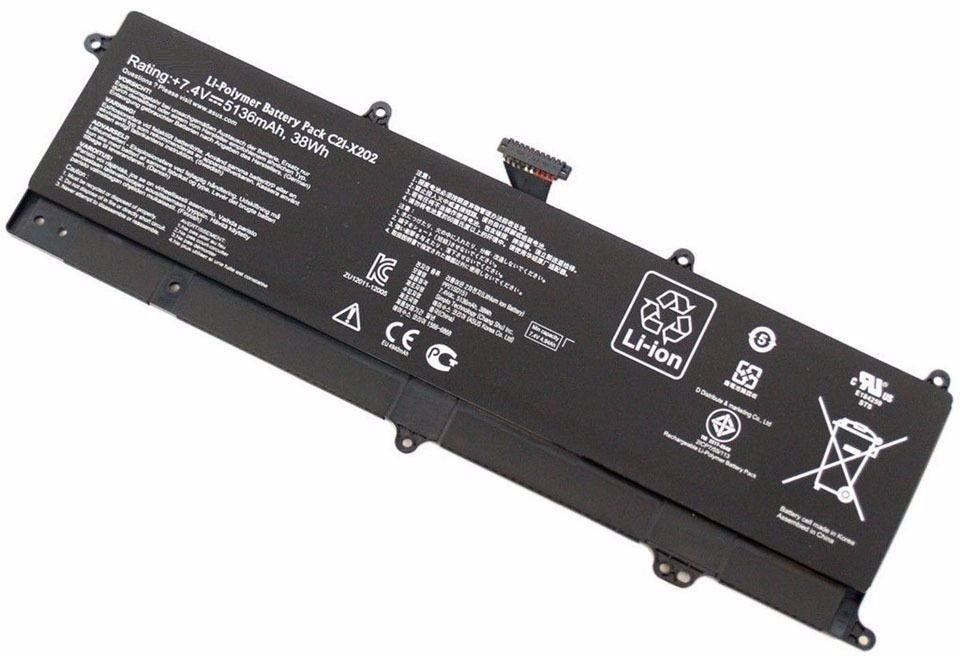 Аккумуляторная батарея для ноутбука Asus C21-X202 - фото 2 - id-p147750412