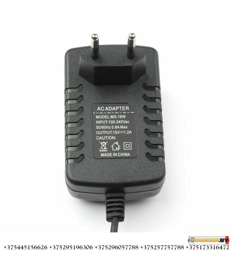 Зарядное устройство для планшета Asus 15V 1.2A 18W - фото 3 - id-p147750494