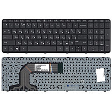 Клавиатура для ноутбука HP Pavilion 17, 17-E чёрная с рамкой