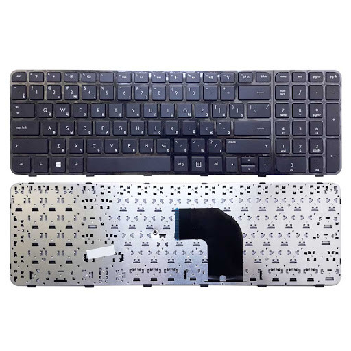 Клавиатура для ноутбука HP Pavilion G6-2000 (чёрная с рамкой) RU - фото 1 - id-p147751440