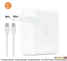 Оригинальное зарядное устройство Apple MNF72LL/A 61W USB-C