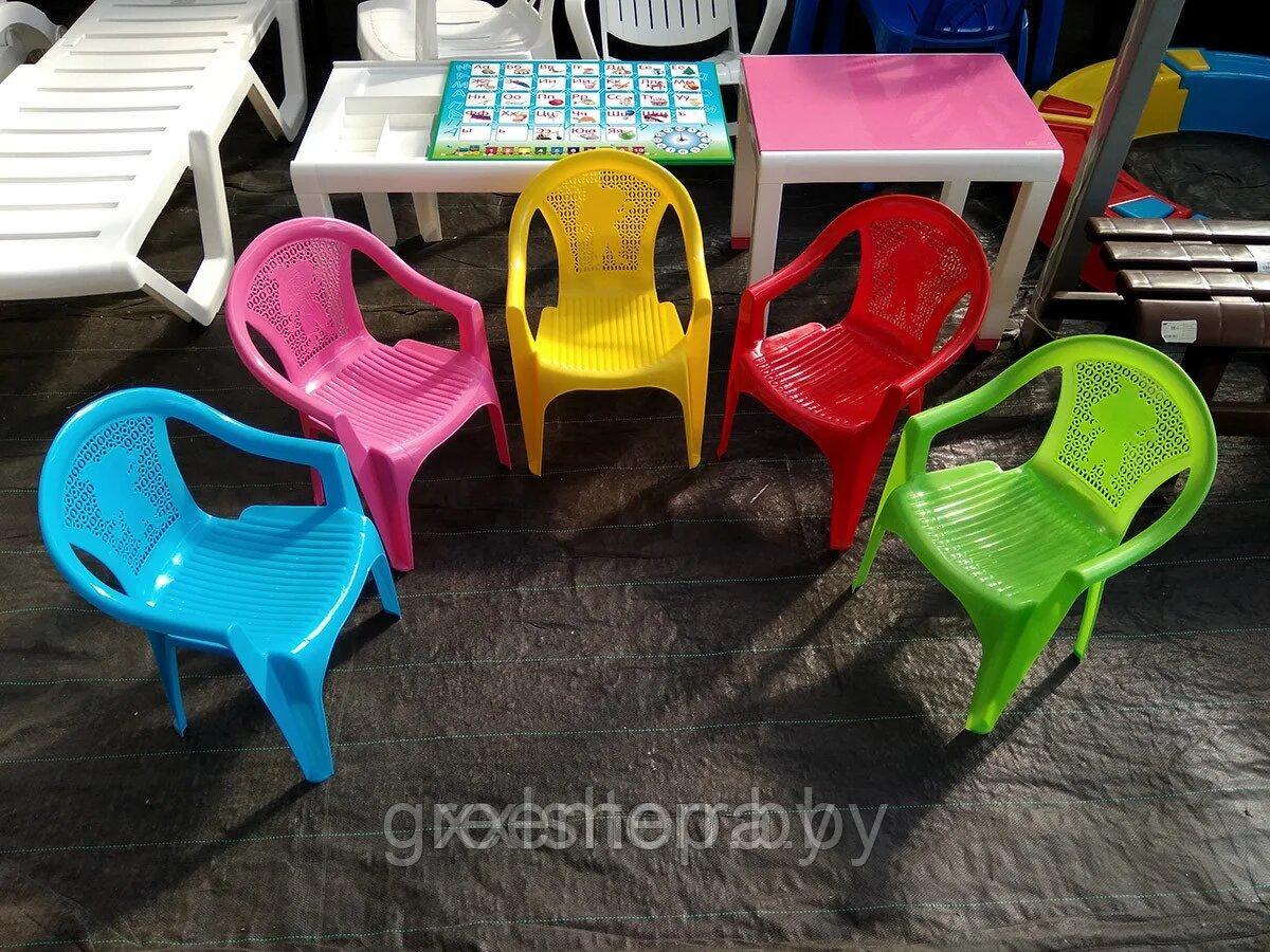 Кресло детское пластиковое - фото 2 - id-p151072556