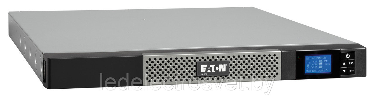 ИБП Eaton 5P 850i Rack1U (850ВА, 600Вт, ЖК, ABM*)