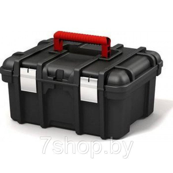 Ящик для инструментов 16" POWER TOOL BOX (Пауэр Тул Бокс), красный/серый - фото 1 - id-p143082267