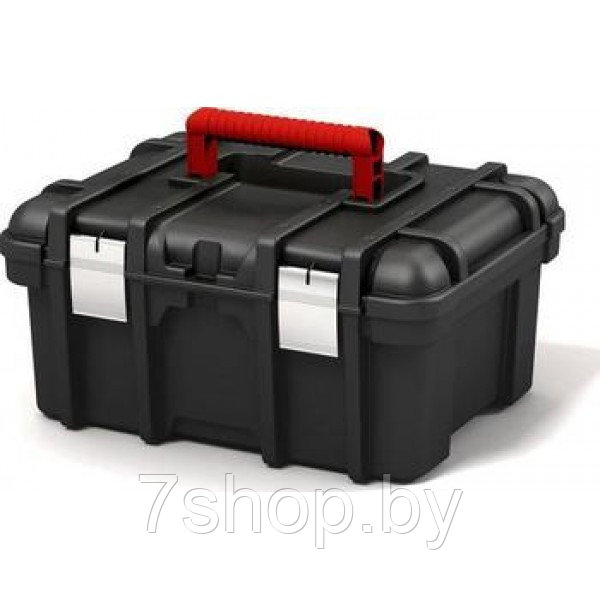 Ящик для инструментов 16" POWER TOOL BOX (Пауэр Тул Бокс), красный/серый