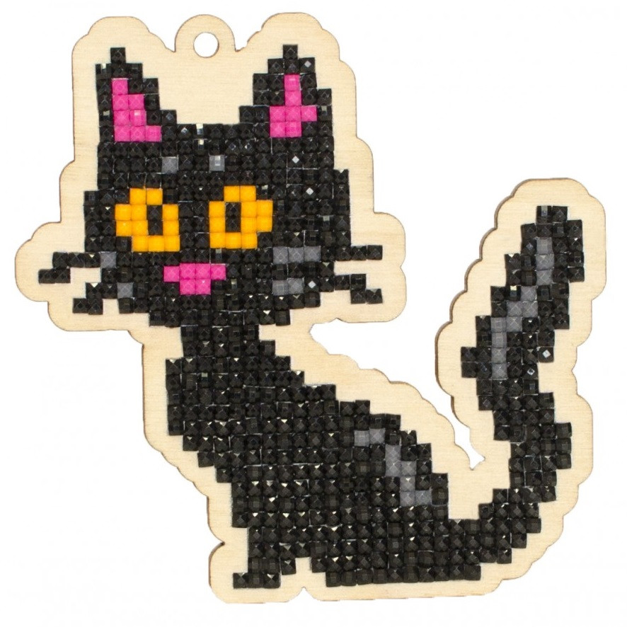 Набор для творчества Подвеска «Черная кошка» - фото 1 - id-p151081174