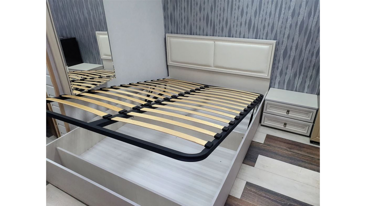 Кровать Престиж-2 с подъемным механизмом 1,4 м - Сандал светлый - фото 3 - id-p130104410