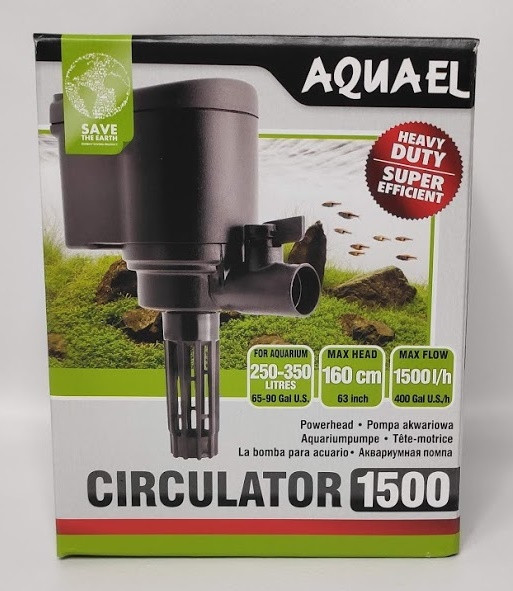 Помпа - насос для аквариума Aquael Circulator 1500 от 250 - 350л. - фото 1 - id-p25050171