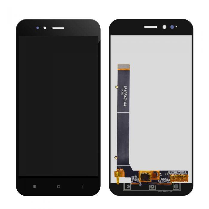 Модуль (матрица + тачскрин) для Xiaomi Mi 5X, Mi A1 чёрный - фото 1 - id-p147751813