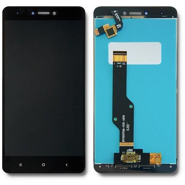 Модуль (матрица + тачскрин) для Xiaomi Redmi Note 4X, чёрный