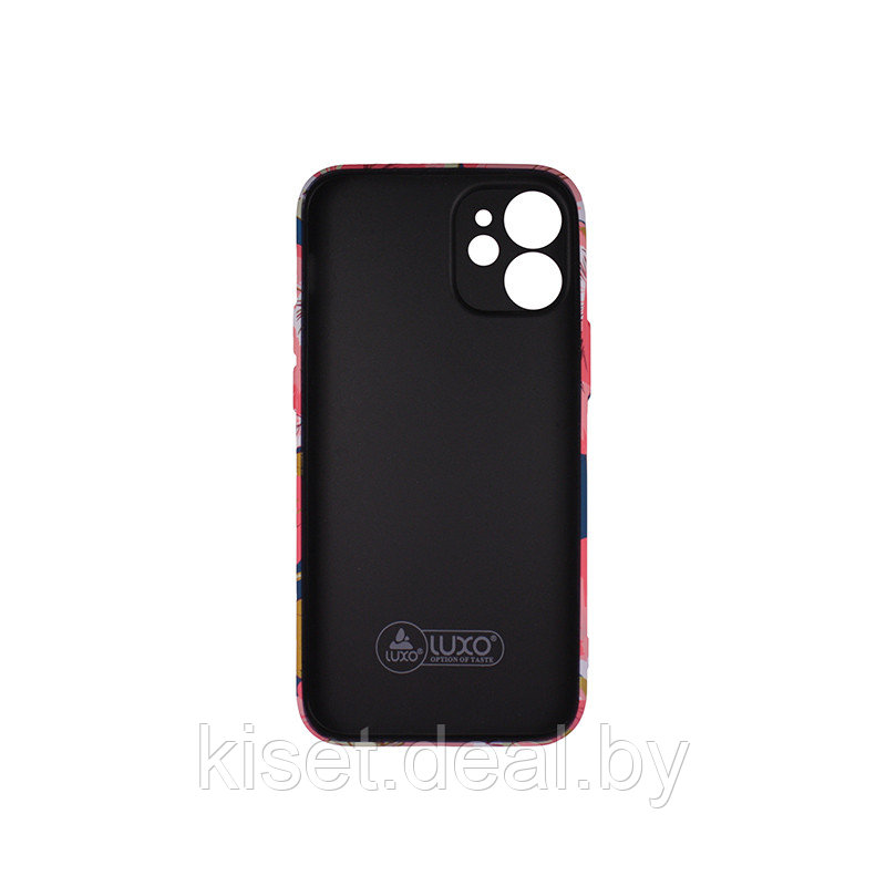 Силиконовый чехол LUXO для Apple iPhone 12 mini цветы J8 - фото 2 - id-p151087984