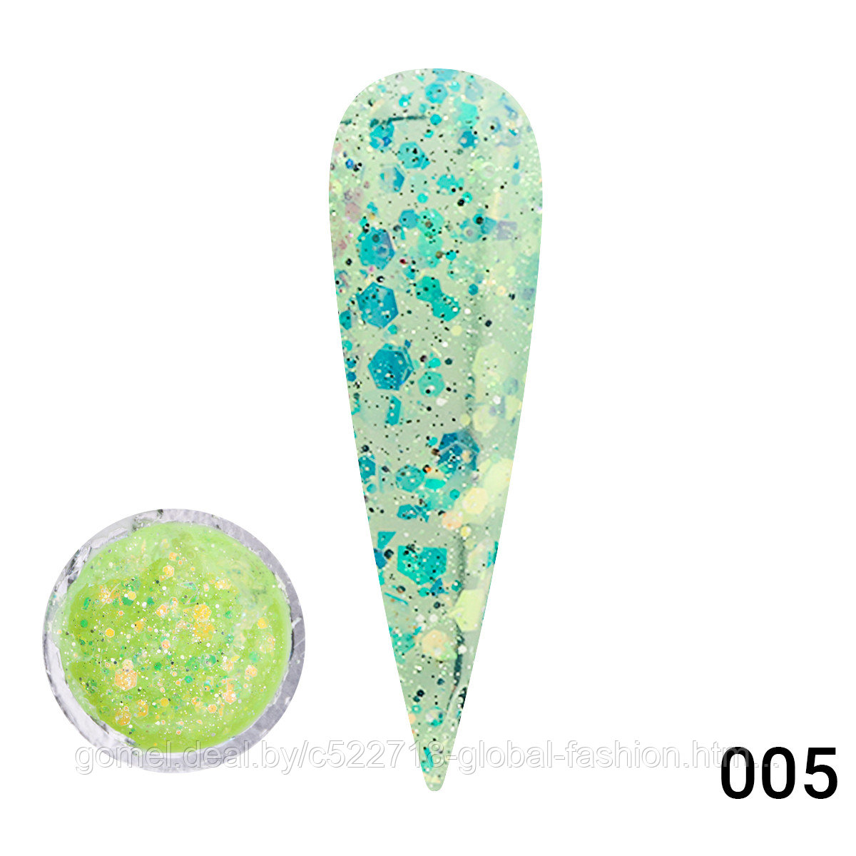 Diamond Painting Glitter Gel Global Fashion 05 - фото 1 - id-p151089746