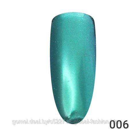 Втирка для ногтей Global Fashion, зелёный, Magic Powder - фото 1 - id-p151090933