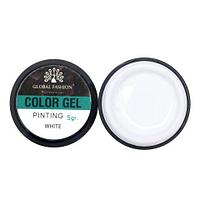 Color gel Global 5 мл *10 баночек, белый