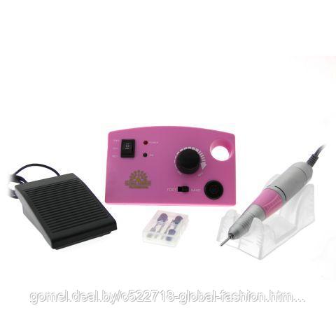 Аппарат для маникюра и педикюра 35000 оборотов 65 ват 868 -2 Global, розовый - фото 1 - id-p151091318