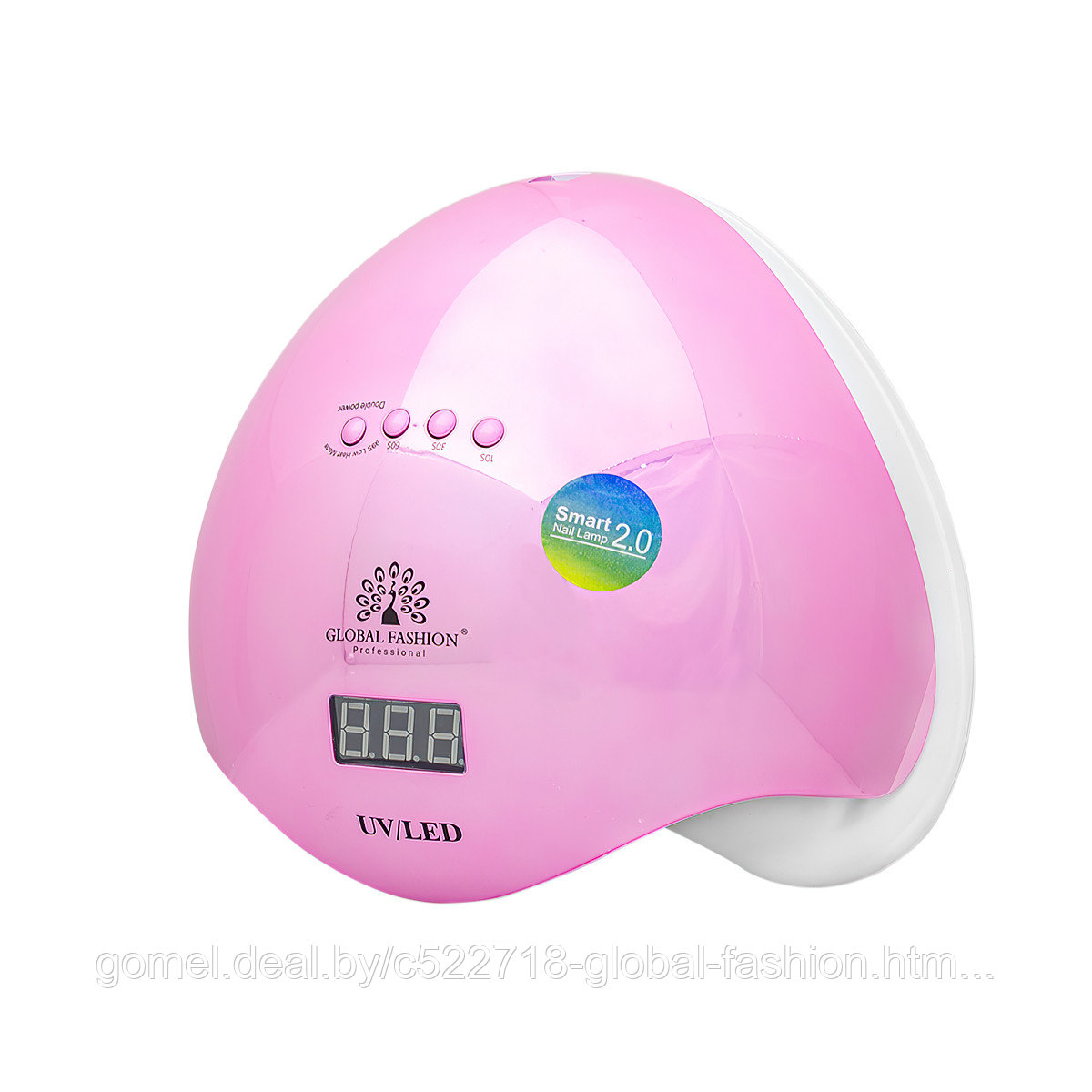 Лампа для ногтей LED/UV 72W, pink, Global Fashion L-1100 - фото 1 - id-p151092625