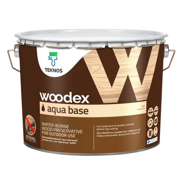 Защитный состав ВУДЕКС АКВА БЭЙС  Woodex Aqua Base 10 л