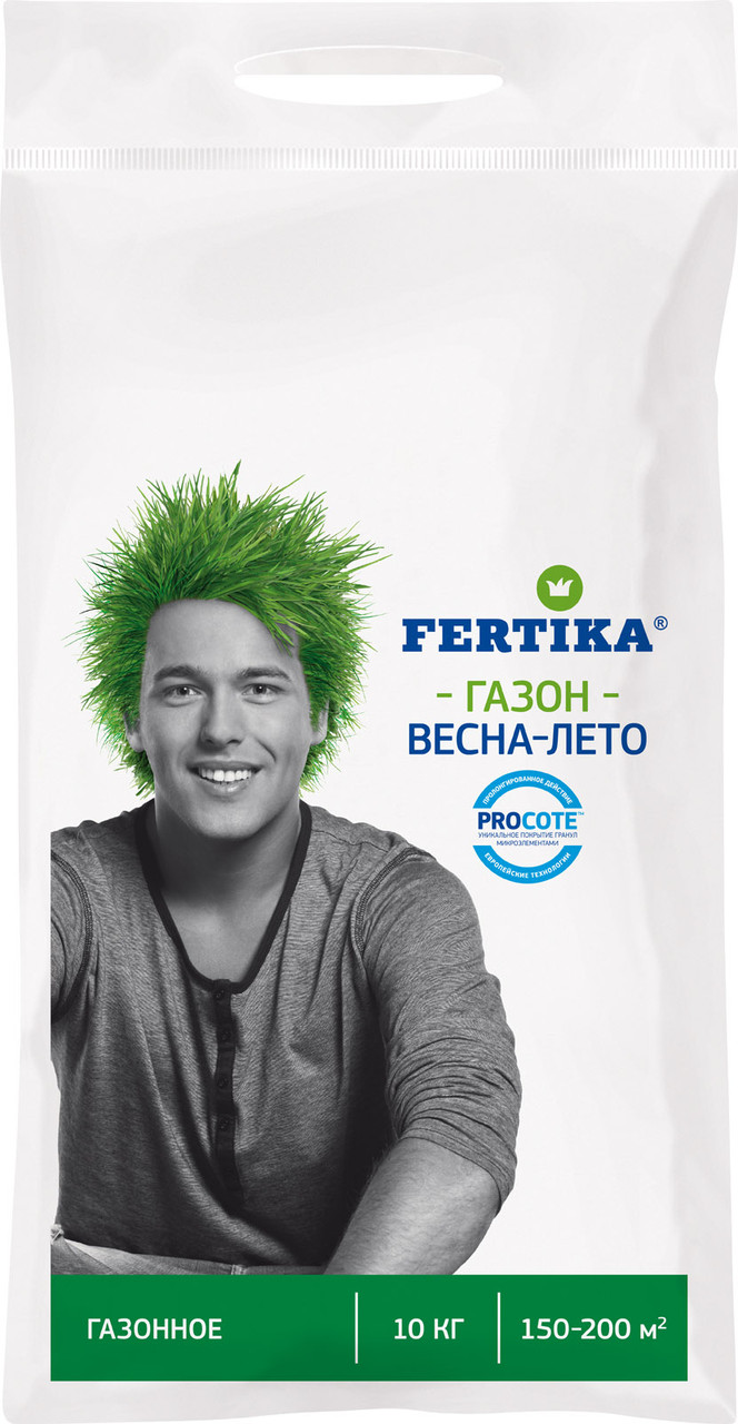 Удобрение для газона фертика весна-лето 10кг