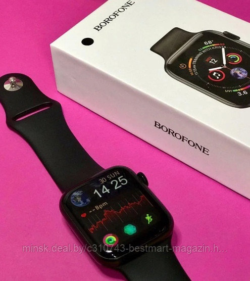 Borofone DGA09 (черный) 6 series Smart Watch | Черный цвет | Умные часы - фото 6 - id-p151101725