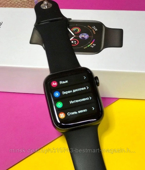 Borofone DGA09 (черный) 6 series Smart Watch | Черный цвет | Умные часы - фото 5 - id-p151101725