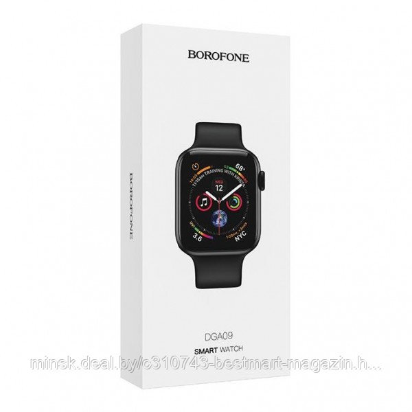 Borofone DGA09 (черный) 6 series Smart Watch | Черный цвет | Умные часы - фото 8 - id-p151101725