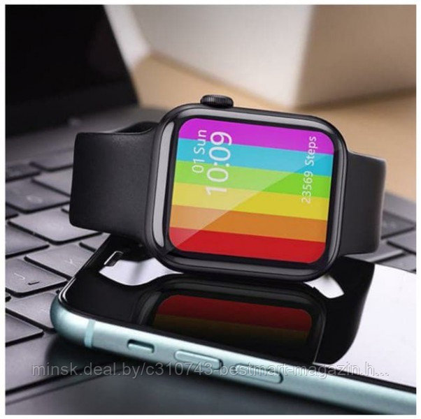 Borofone DGA09 (черный) 6 series Smart Watch | Черный цвет | Умные часы - фото 10 - id-p151101725
