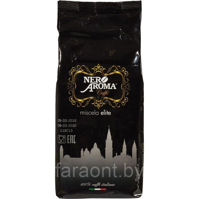 Кофе в зернах Nero Aroma «Elite» (80% арабика 20% робуста) - фото 1 - id-p151122650