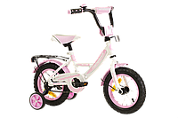 Детский велосипед Nameless  Vektor  16" (бело- розовый)