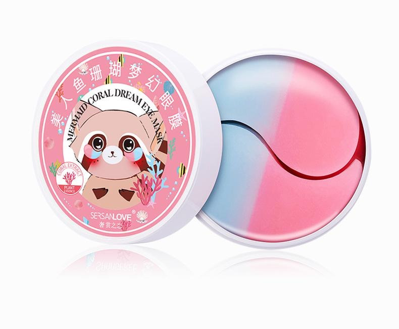 Патчи для век Sersanlove Mermaid Coral dream eye mask