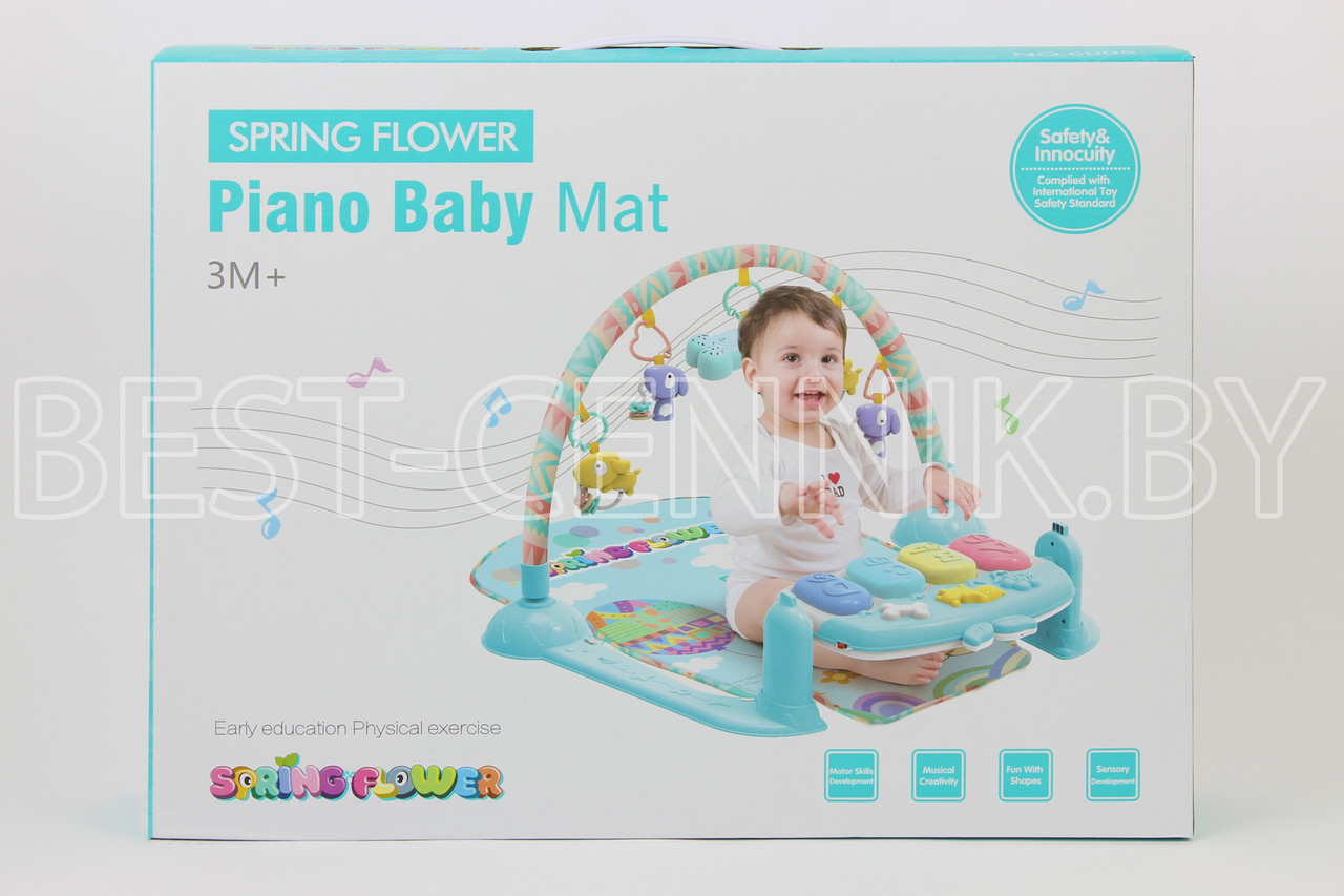 Детский развивающий коврик с пианино и проектором - фото 6 - id-p151128303