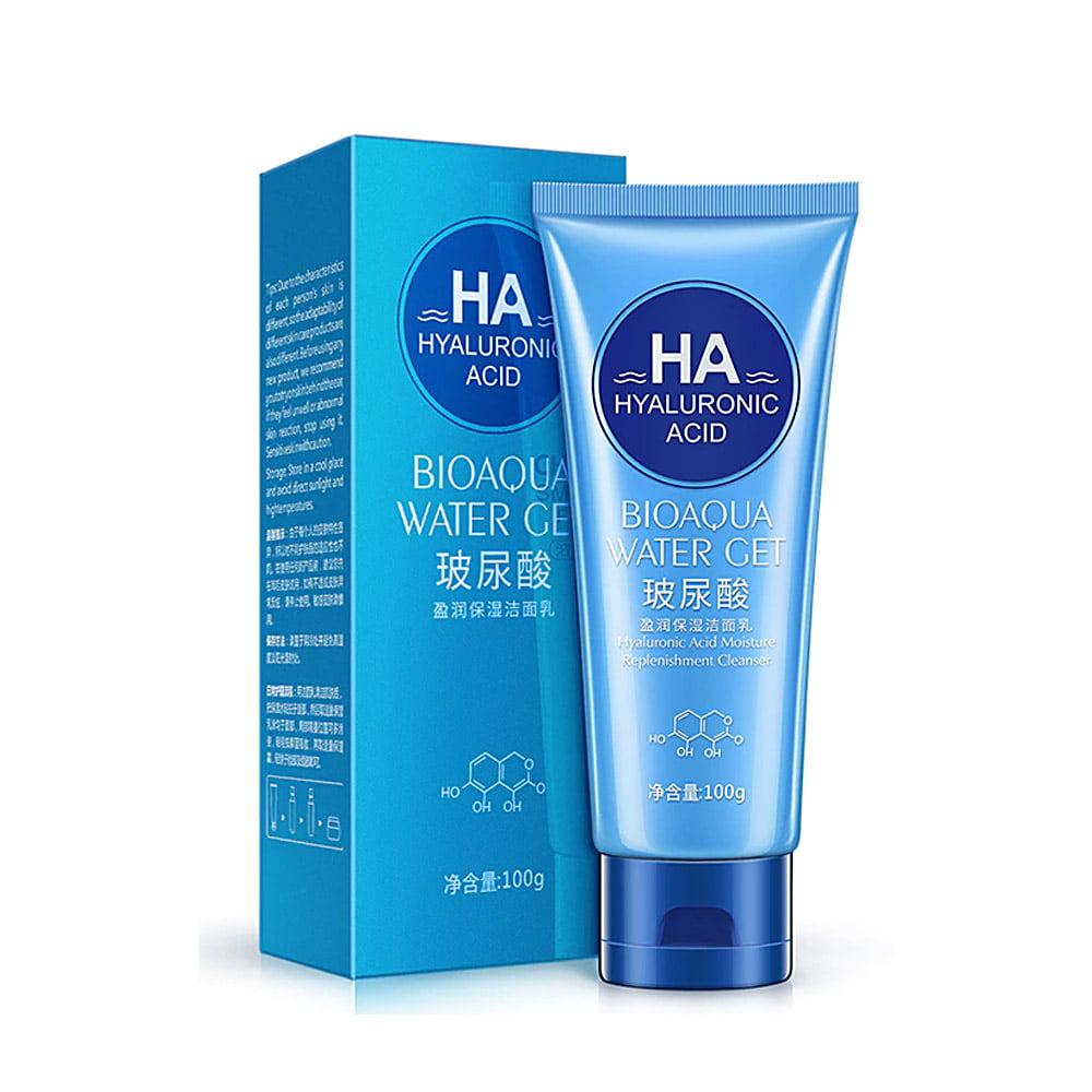 Пенка для умывания с гиалуроновой кислотой BIOAQUA Water Get HA, 100ml