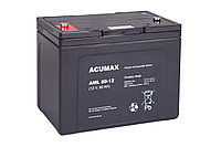 Батарея аккумуляторная Acumax AML80-12, 12V/80Ah, 208(211)x259x168 HxLxW, 23.8kg, 10-12лет