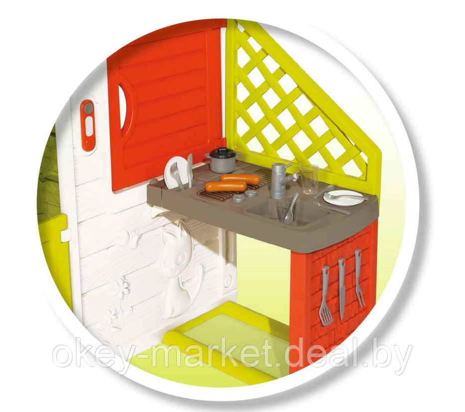 Детский игровой домик Smoby с кухней 810202 - фото 6 - id-p151129476