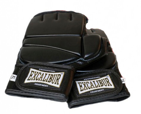 Перчатки для ММА и смешанных единоборств EXCALIBUR Перчатки MMA EXCALIBUR 628 Кожа - фото 3 - id-p11572899
