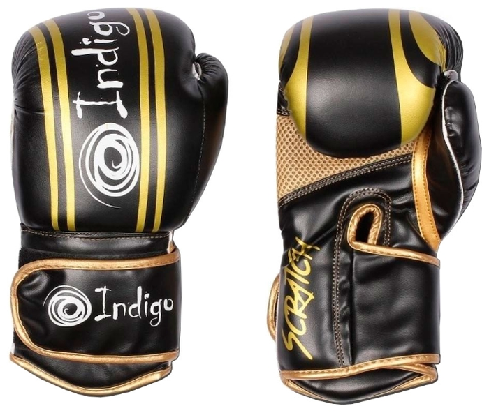 Боксерские перчатки INDIGO Перчатки боксерские INDIGO PBG-110 PU - фото 1 - id-p65868920