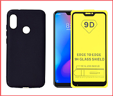 Чехол-накладка + защитное стекло 9D для Xiaomi Mi A2 Lite