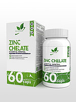 Витамины, минералы и жирные кислоты NaturalSupp Zinc chelate 60 капс