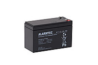 Батарея аккумуляторная Alarmtec BP7-12, T1, 12V/7Ah, 94(99)x151x65 HxLxW, 2.05kg, 5 лет