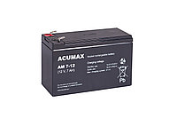 Батарея аккумуляторная Acumax AM7-12, T2, 12V/7Ah, 95(101)x151x65 HxLxW, 2.18kg, 6-9 лет