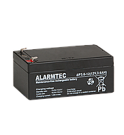 Батарея аккумуляторная Alarmtec BP3.6-12, T1, 12V/3.6Ah, 61(67)x134x67 HxLxW, 1.35kg, 5 лет